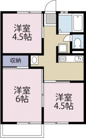 シティハイムセイワＡの物件間取画像